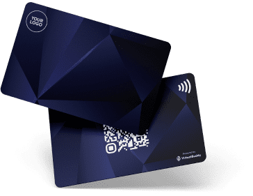 Geometric Wave Card